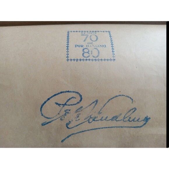 5/$25 Antique QRS "My Mammy" Piano Roll WORD ROLL Fox TROT YOUNG & Sam LEWIS - Picture 5 of 5